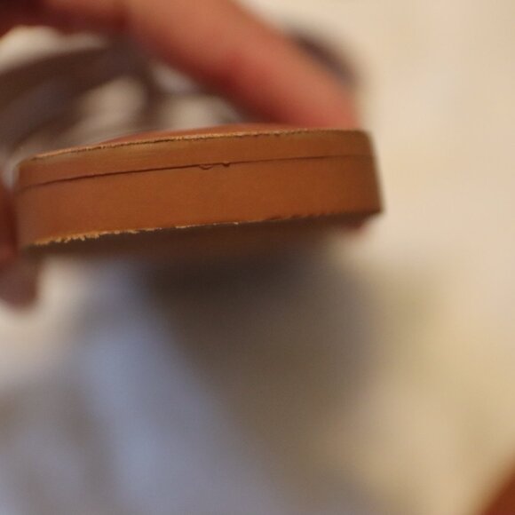 Wonderly Avery White Strappy Sandal Size 8.5 Man Made Materials Flats - Picture 8 of 12